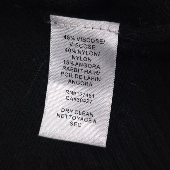 Wildfox White Label Angora Sweater Sequin Love Skull Pullover - Picture 7 of 8